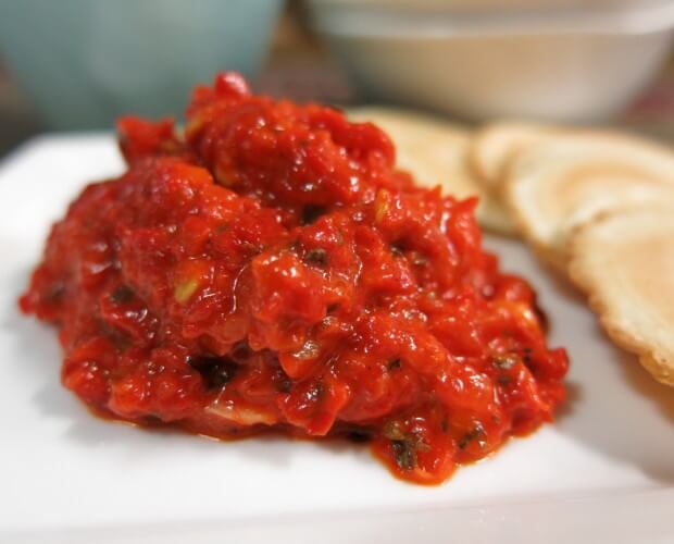 Ajvar - comida tradicional de Serbia