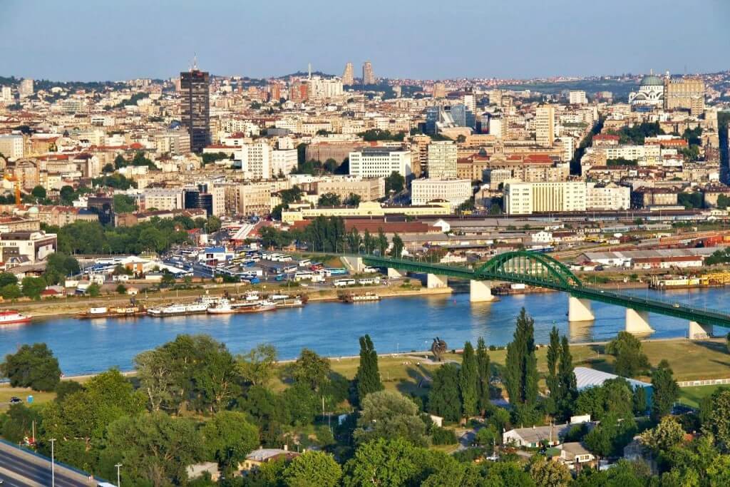 Belgrado Vista Cidade