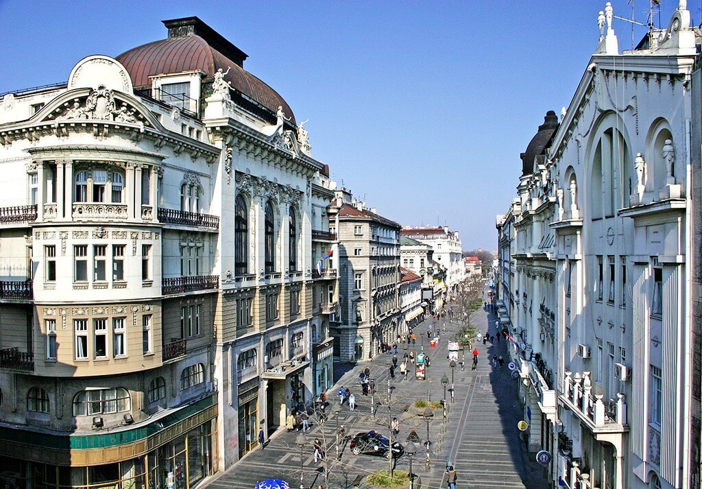 Knez Mihajlova Belgrado Serbia