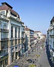 Knez Mihailova Belgrad Serbien