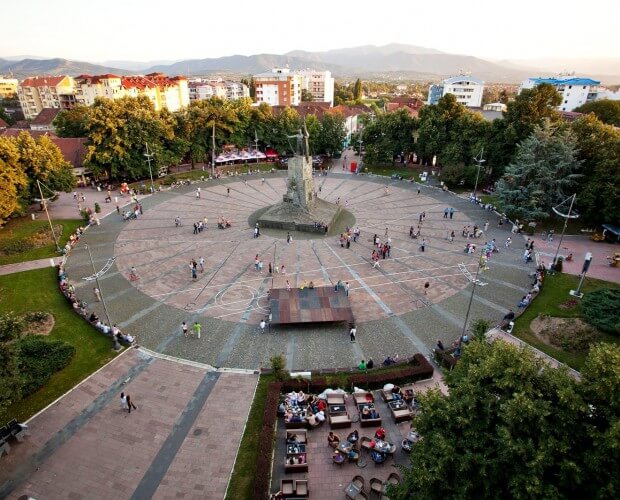 Kraljevo main square Serbia