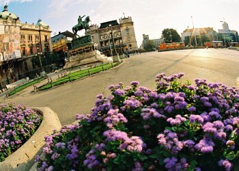 Platz der Republik in Belgrad