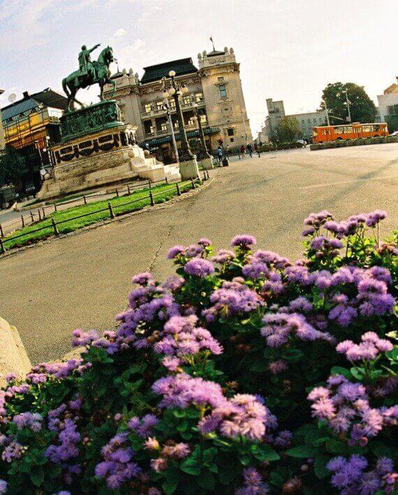 Platz der Republik in Belgrad