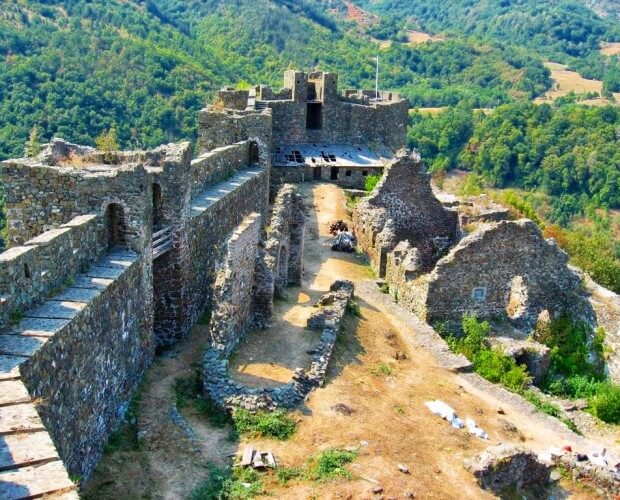 Maglic fortress Serbia