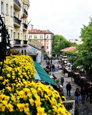 Yukarıdaki Skadarlija'ya