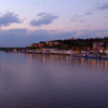 Kalemegdan Blick auf den Fluss Belgrad