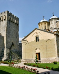 Monasterio Manasija Serbia