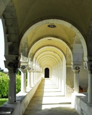 Royal compound hallway