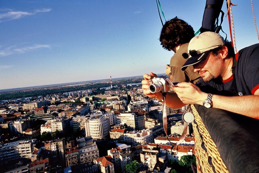 Beograd fra baloon