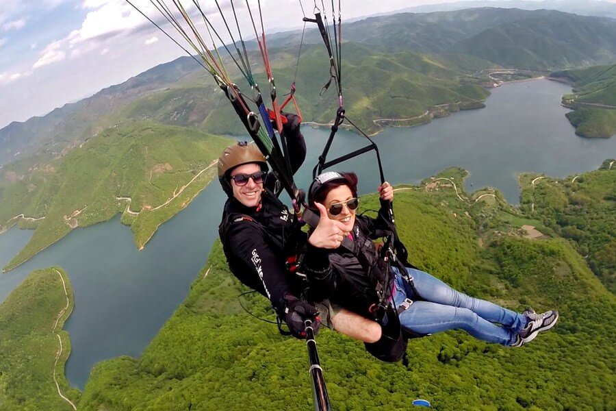 parapente Sérvia