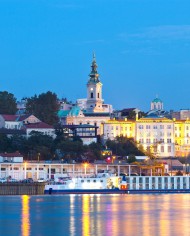 Belgrad vom Fluss