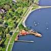 visão do céu lago Palic