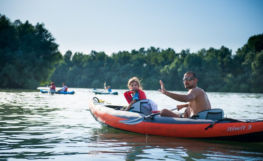 Kayaking Serbia