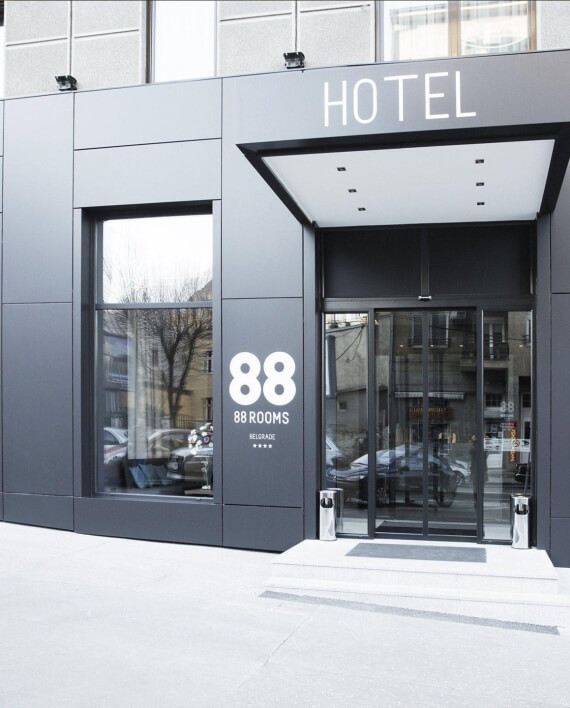 88 Chambres Hôtel Belgrade