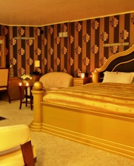 ベストウエスタンPrezidentホテルノヴィサドの寝室