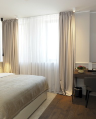 Hotel Envoy Belgrad Schlafzimmer