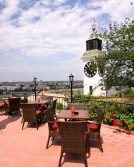 Hotel Leopold I Novi Sad terrasse