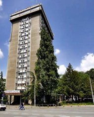 Hotel Srbija Belgrade view