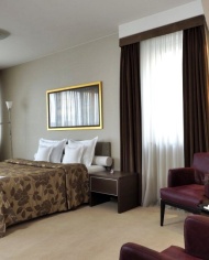 En el hotel Suite de lujo Belgrado