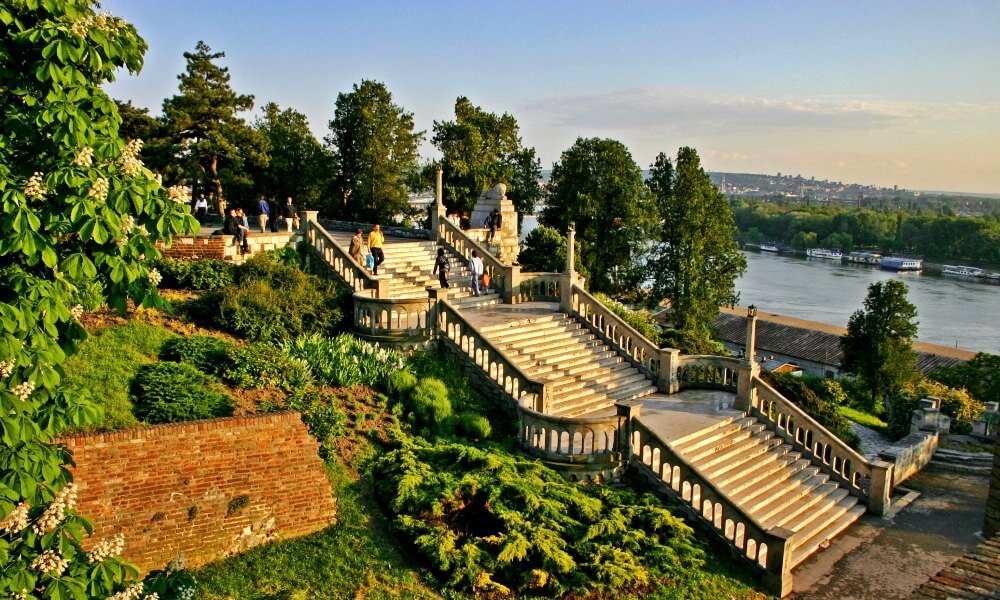 escaliers Kalemegdan