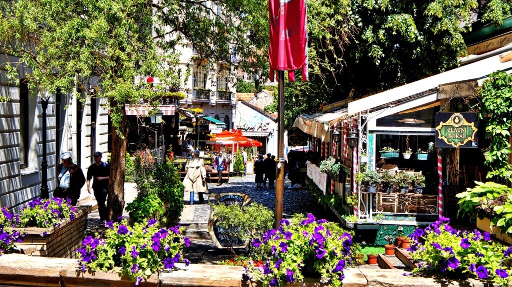 Skadarlija blomster Beograd