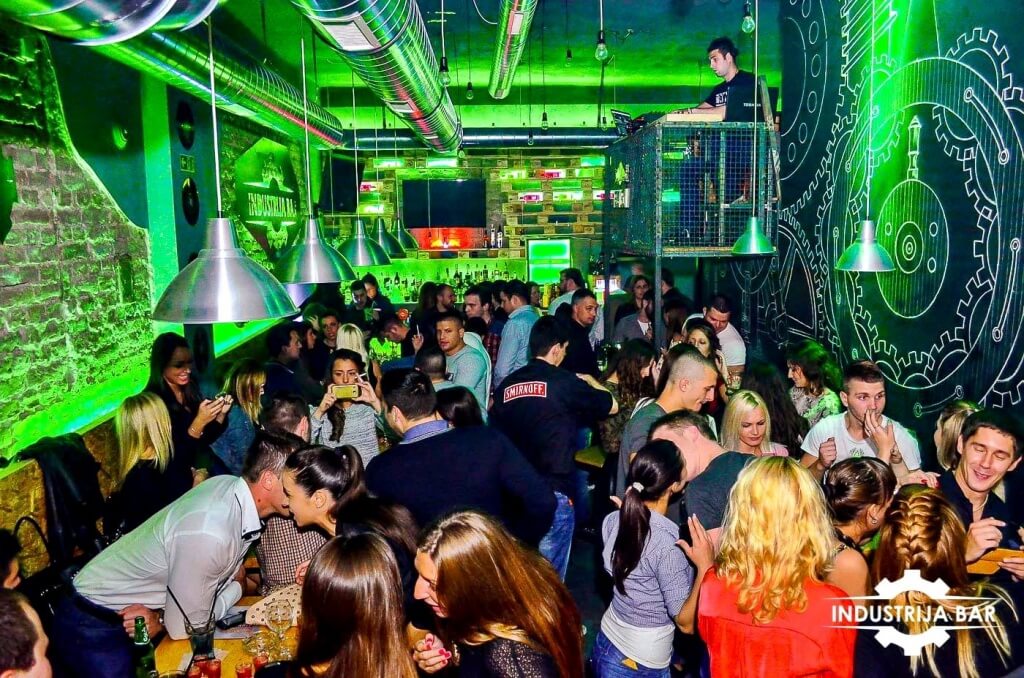 Industry Bar Belgrad Partei