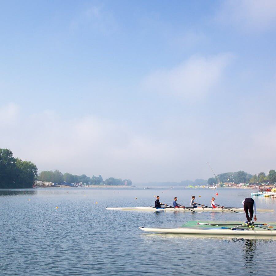 Punto estivo della Serbia - sport Ada Ciganlija