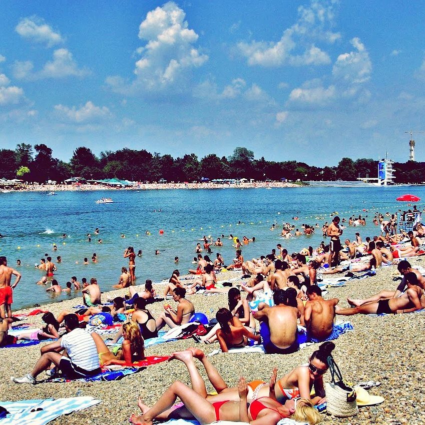 Serbia summer spot - Ada Ciganlija