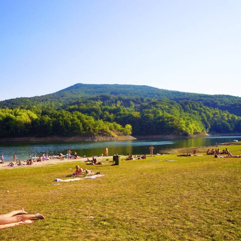 Lugar de verano en Serbia - Lago Borsko