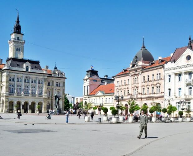 Freiheitsplatz Novi Sad