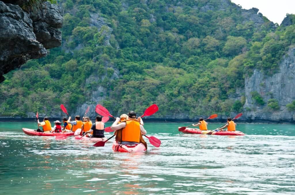 Uvac river kayaking Serbia