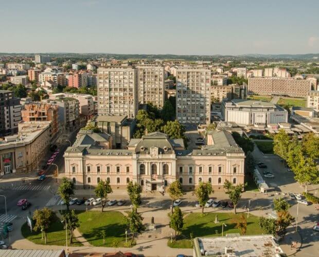 Kragujevac city view Serbia