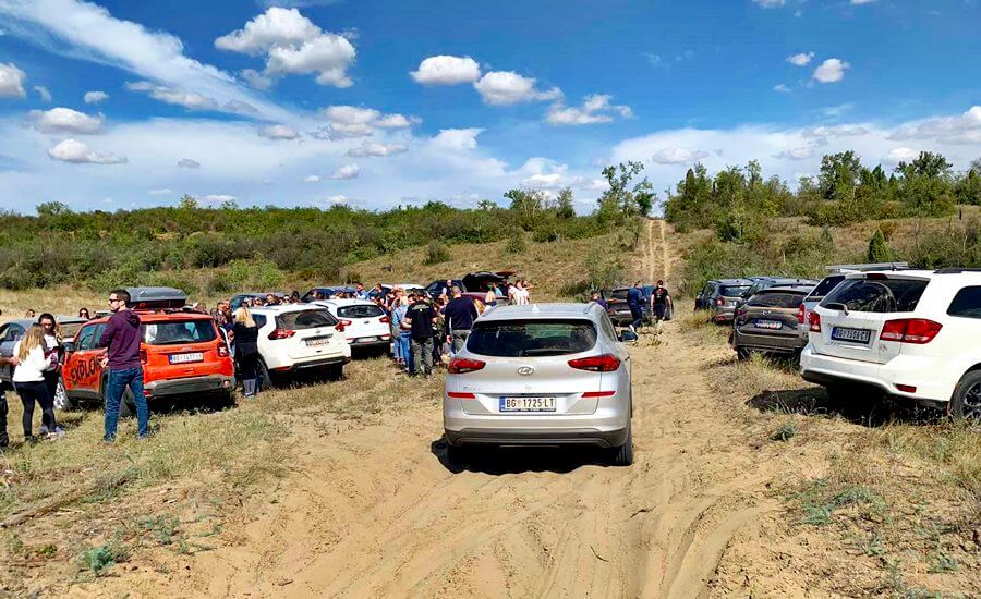 Jeep yarışı Sırbistan