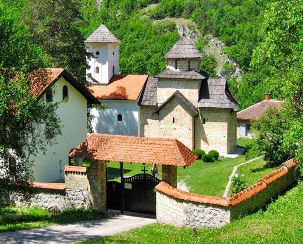 Pustinja monastery near Valjevo Serbia