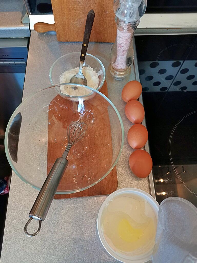 Préparez la vinaigrette