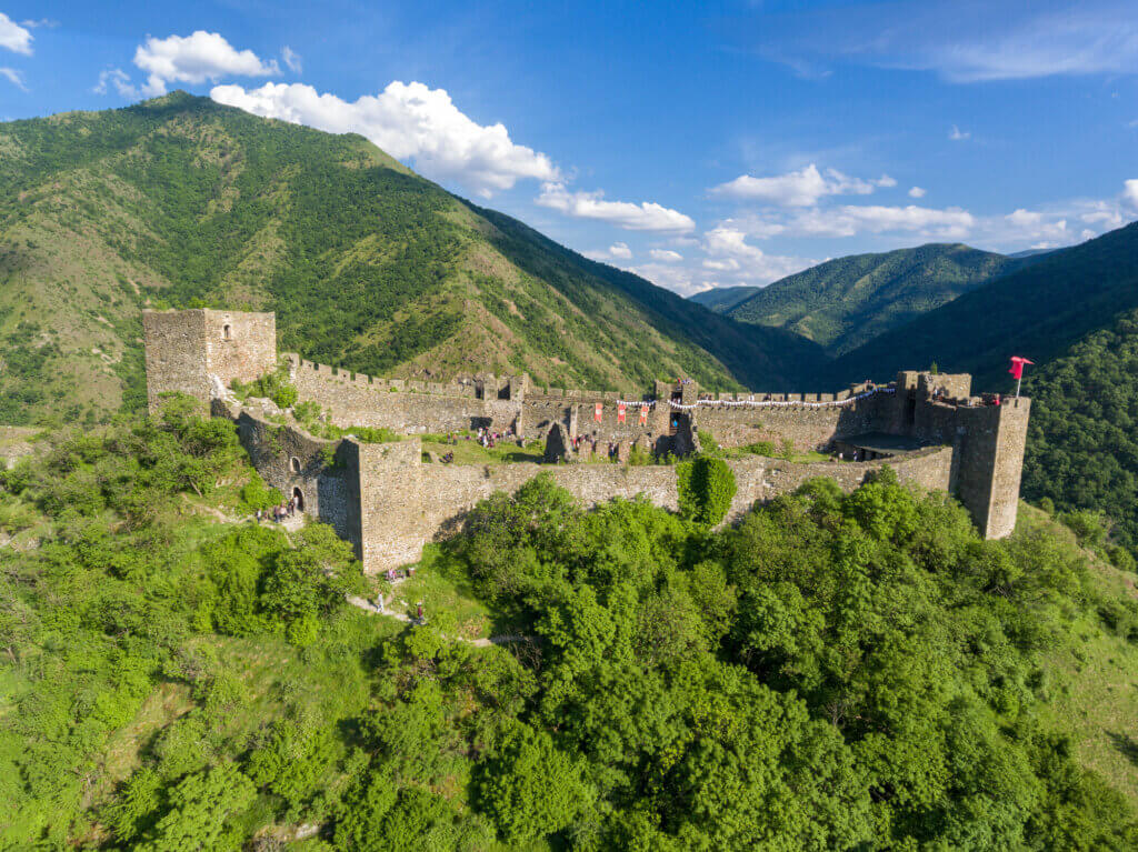 Maglic Castle eldgamle festning bygget på 13-tallet