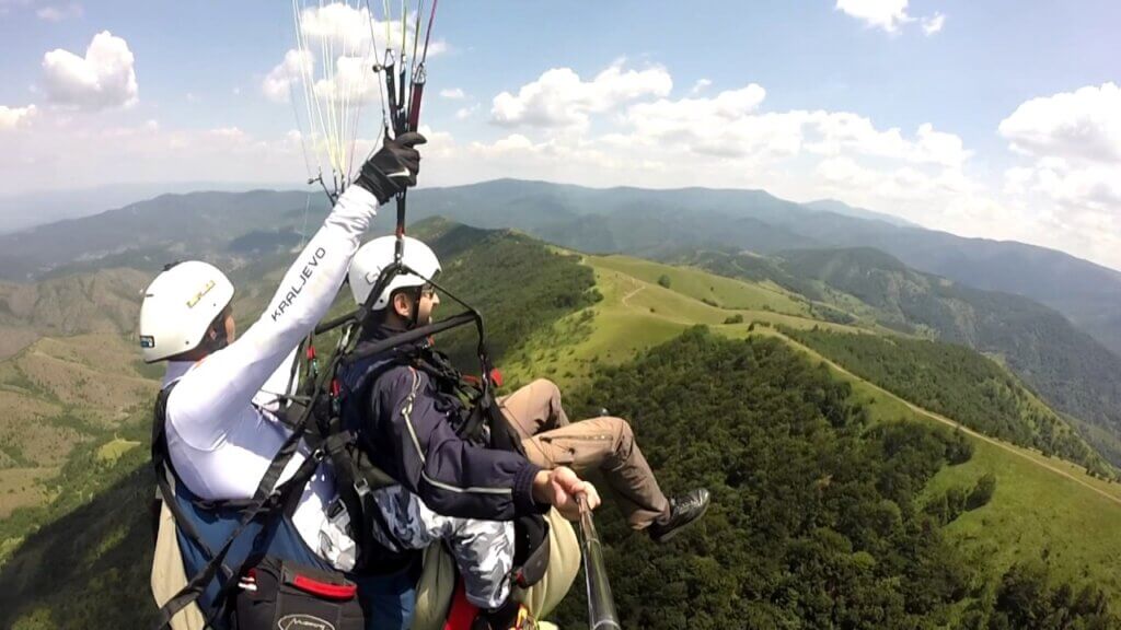 Kraljevo de parapente